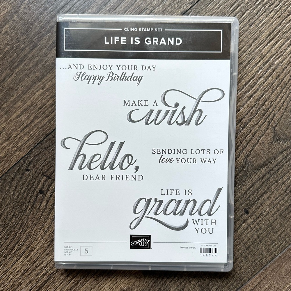 Stampin’ Up! Life Is Grand Stamp Set